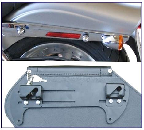 quick release motorcycle saddlebags